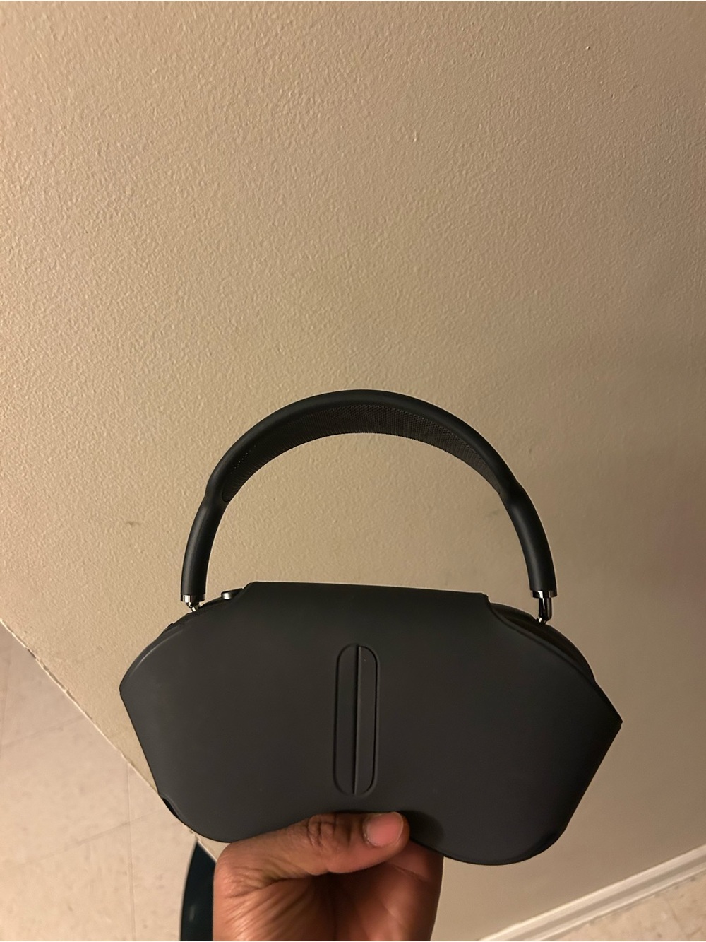 Apple Men’s Mini Handle Bag in Black
